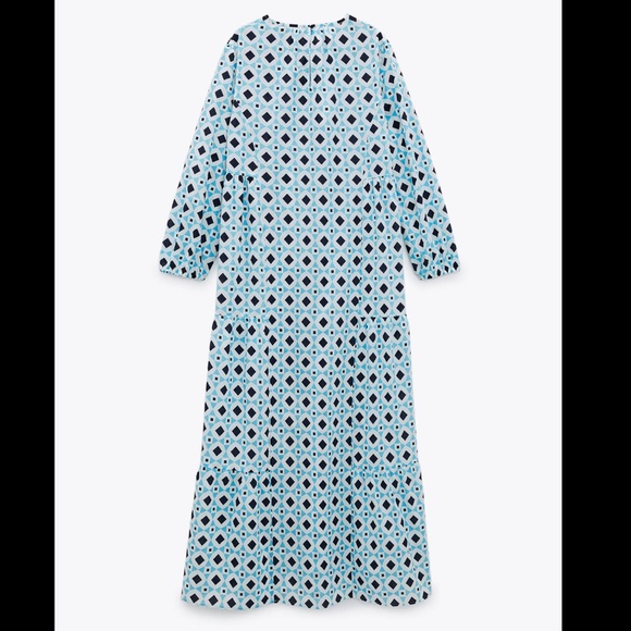 Zara printed dress - Picture 3 of 4